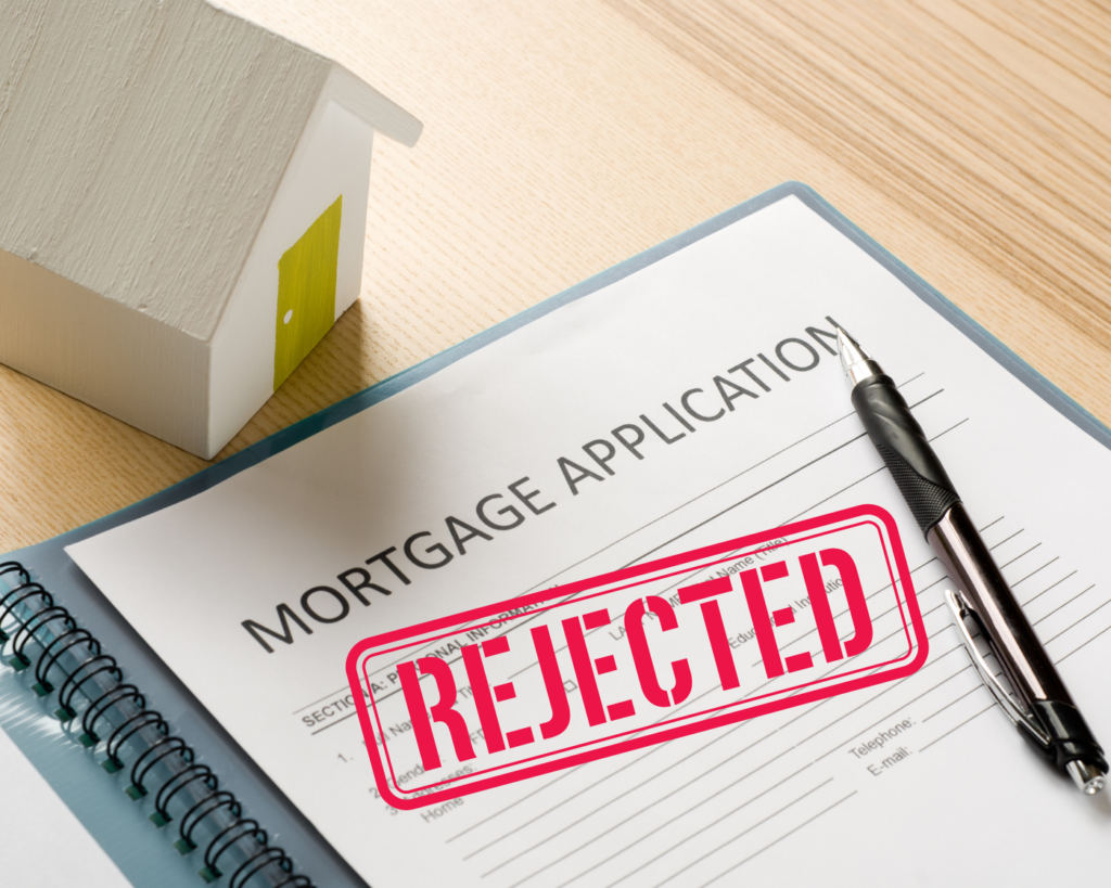 reasons why mortgage applications get rejected